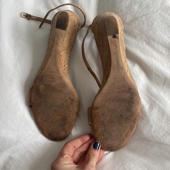 Ann Taylor 2” Cork Wedge - Picture 3 of 4